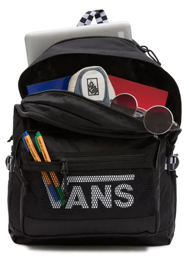 Vans Stasher Okul Sırt Çantası-siyah / beyaz