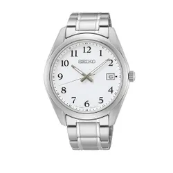 Seiko Classic Quartz Saatler SUR459P1 Gümüş / Gümüş