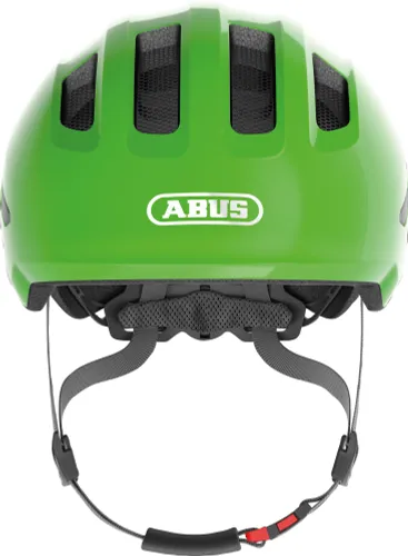 Kask rowerowy ABUS Smiley 3.0 LED Shiny Zielony dla Dzieci (rozmiar S)