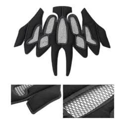 Kask rowerowy ROCKBROS TS-61 10110061005 Szary Full Face dla Dzieci z odkręcaną szczęką (rozmiar S)