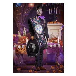 Lalka Barbie Ken kolekcjonerski Dia de Muertos 2021 GXL26