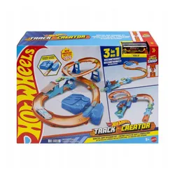 HOT WHEELS TRACK CREATOR TOR SUPER SKOK zestaw z napędem + autko JDB49