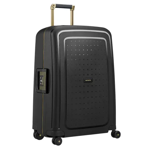 Walizka średnia Samsonite S'Cure DLX - black/gold