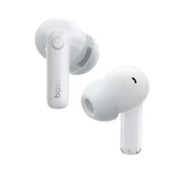 Słuchawki bezprzewodowe Baseus Bass BP1 Pro ANC Dokanałowe Bluetooth 6.0 Biały
