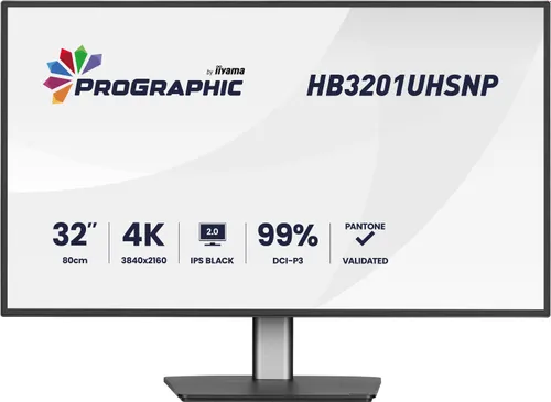 Monitor IIYAMA ProGraphic HB3201UHSNP-B1 31.5" 3840x2160px IPS 4 ms