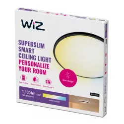 Lampa sufitowa WiZ Superslim 14W Czarny