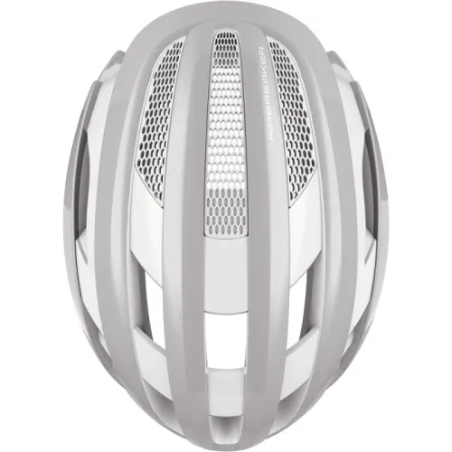 Kask rowerowy Abus AirBreaker biało-szary