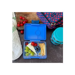 Śniadaniówka / lunchbox dziecięcy Yumbox Snack - surf blue / shark