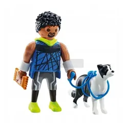 PLAYMOBIL MY LIFE 71740 BIEGACZ Z BORDER COLLIE zestaw dla dzieci 4+