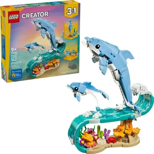 LEGO Creator 31385 Zwierzęta morskie: piękny delfin