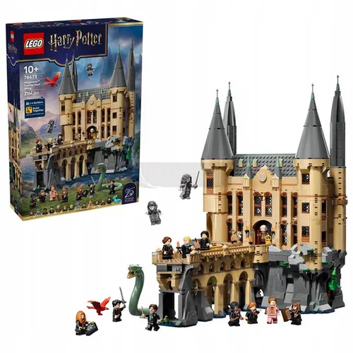 LEGO Harry Potter 76473 Zamek Hogwart Wschodnie skrzydło, zestaw klocków