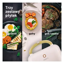 Opiekacz LAUBEN Maker 3w1 900WW