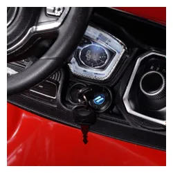 Samochód dla dziecka BAMBI RACER Land Rover Suv Jeep 1 osobowy Czerwony