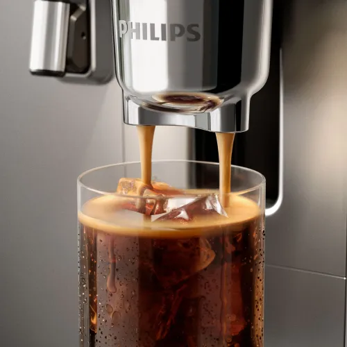 Автоматическая кофемашина Philips 8000 LatteGo Pro Café Aromis EP8757/92 холодный кофе ширина 25,1 см