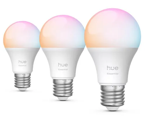 Inteligentna żarówka LED PHILIPS HUE 929004235407 8W E27 (3 szt.)
