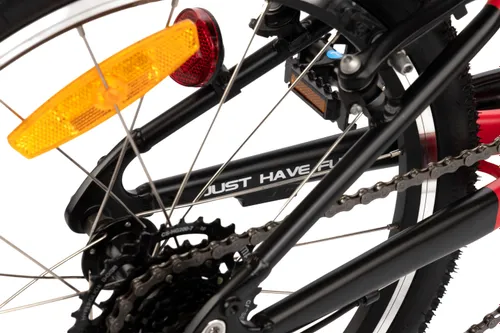 Rower dziecięcy KARBON Superlight 20 cali dla chłopca Czerwony