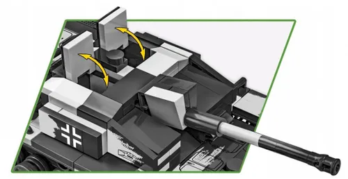 Cobi Klocki Klocki StuG III Ausf.F/8 & Flammpanzer