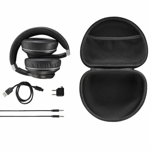 Słuchawki bezprzewodowe Hama Passion Voyage Nauszne Bluetooth 5.0 Czarny