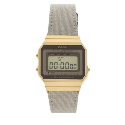 Casio Vintage A700WEGL-7aef Grey / Gold Saati