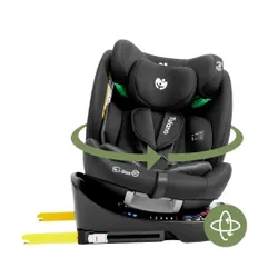 Fotelik samochodowy TULANO Loom 35 40-150 cm (0-36 kg) Czarny