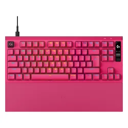 Klawiatura magnetyczna Logitech G Pro X2 TKL Rapid Różowy