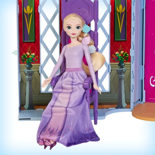 Lalka DISNEY FROZEN Kraina Lodu Zamek Arendelle Elsy HLW61