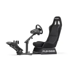 Fotel Playseat Evolution Black Actifit Wyścigowy Tkanina do 122kg Czarny