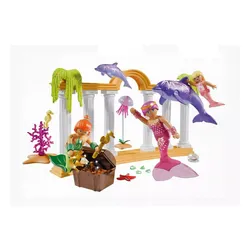 Playmobil Zestaw z figurkami 71861 Syrenki ze skarbem i delfinem