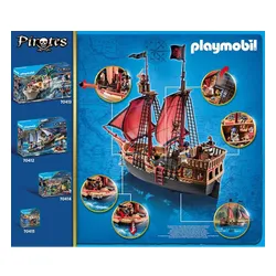 Playmobil Ölü Kafatası Savaş Gemisi (70411)