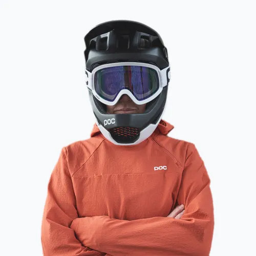 Kask rowerowy POC Otocon Race MIPS uranium black/hydrogen white matt