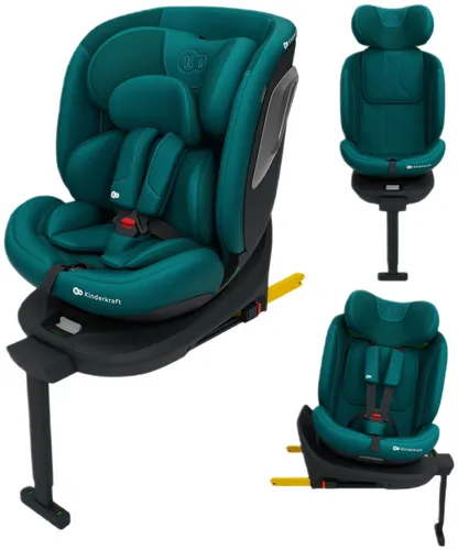 Fotelik samochodowy KINDERKRAFT I-360 2 Plus 40-150 cm (0-36 kg) Zielony
