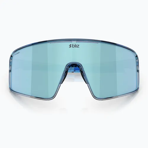 Okulary przeciwsłoneczne Bliz P001S transparent blue/smoke ice blue multi