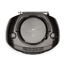 Radiomagnetofon Aiwa Boombox BBTC-660DAB/BK Bluetooth DAB+ Czarny