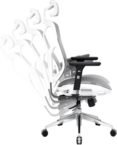 Fotel DIABLO CHAIRS V-Basic Biało-szary