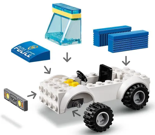 LEGO City Oddział policyjny z psem 60241