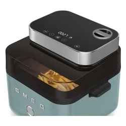Air Fryer Frytkownica beztłuszczowa SMEG AFC01EGMEU 7l z okienkiem do obserwacji postępów gotowania