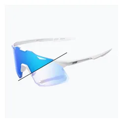 Okulary przeciwsłoneczne 100% Hypercraft LE bastille/blue mirror photochromic