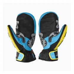 Rękawice narciarskie Level SQ CF Mitt yellow/blue