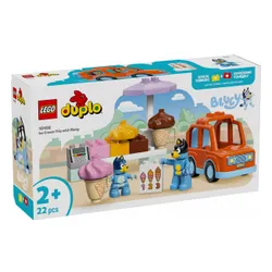 LEGO Klocki DUPLO Bluey 10458 Wyprawa po lody z Bluey