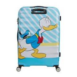 Bavul büyük American Tourister Wavebreaker Disney-Donald blue kiss