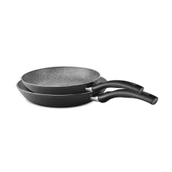 Zestaw patelni Ballarini Bologna Granitium 75002-002-0 Indukcja Non-Stick Granitium 24cm 28cm