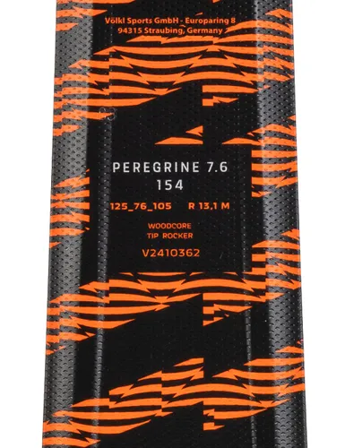 Narty męskie VÖLKL PEREGRINE 7.6 + wiązanie MARKER FDT 10 z GRIP WALK 2025 - Długość (cm) - 140