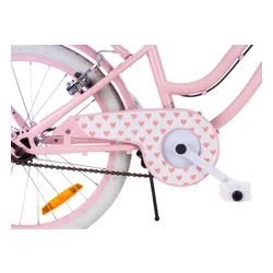 Rower dziecięcy SUN BABY Heart Bike 20 cali dla dziewczynki Różowy