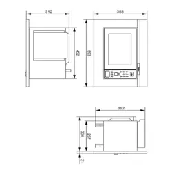 Kuchenka mikrofalowa Amica AMGB20E2GB Grill