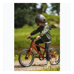 Kask rowerowy dziecięcy Hornit Lava brown