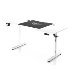 Biurko Diablo Chairs X-Tensio 1600 160cm Regulacja wysokości Biały