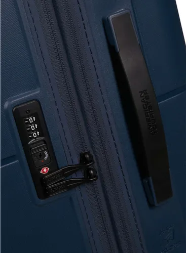 Большой чемодан American Tourister DASHPOP EXP-midnight blue