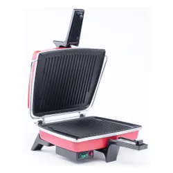 Opiekacz Dezal Panini 1300W Czerwony