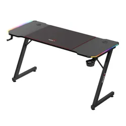 Biurko gamingowe HUZARO Hero 3.3 RGB Czarny