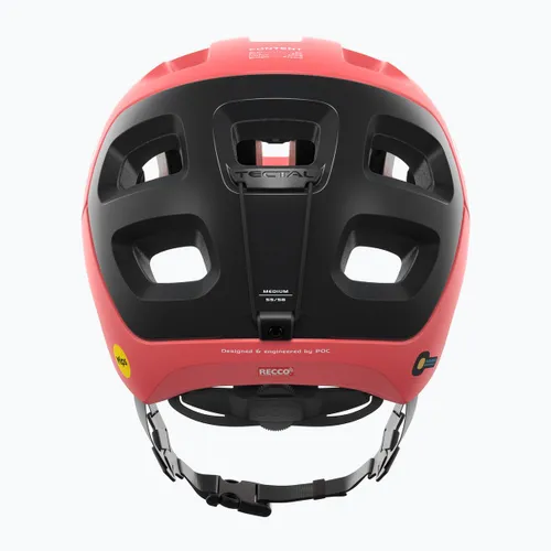 Kask rowerowy MTB POC Tectal Race MIPS ammolite coral/uranium black matt
